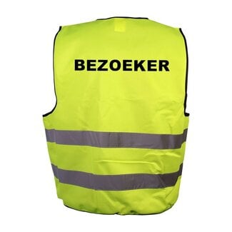 Bezoeker hesje geel