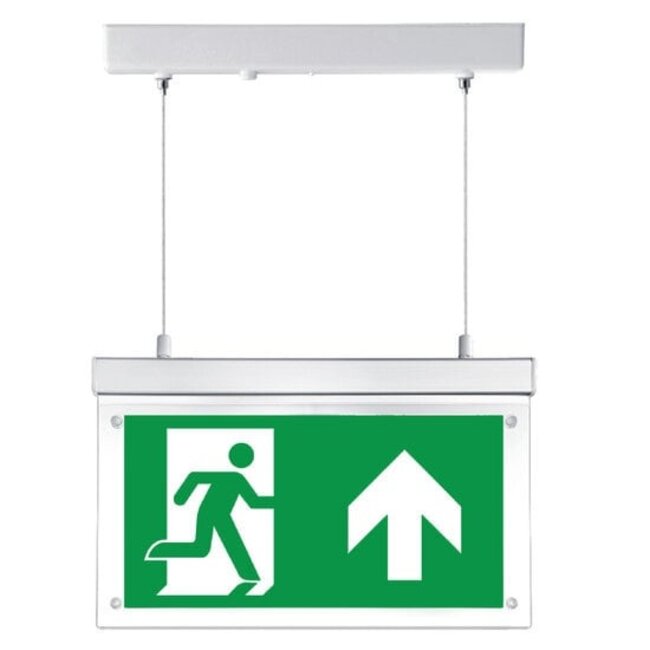 Normlights Verstelbare opbouw LED noodverlichting