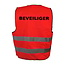 Beveiliger hesje rood