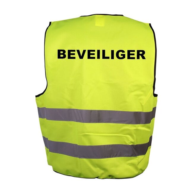 Beveiliger hesje geel