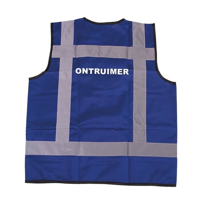 RWS veiligheidsvest ontruimer blauw