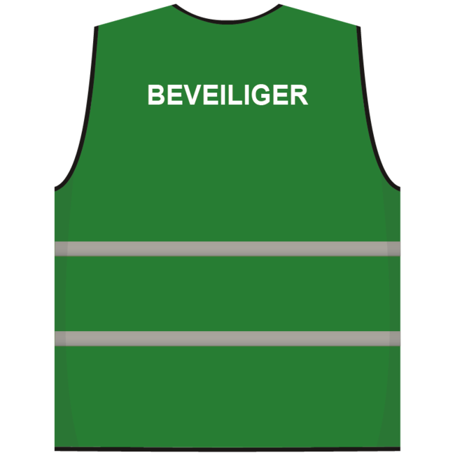 ARBO centrum Beveiliger hesje groen