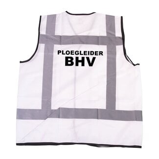 RWS veiligheidsvest ploegleider BHV wit