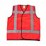 RWS veiligheidsvest hoofd BHV rood