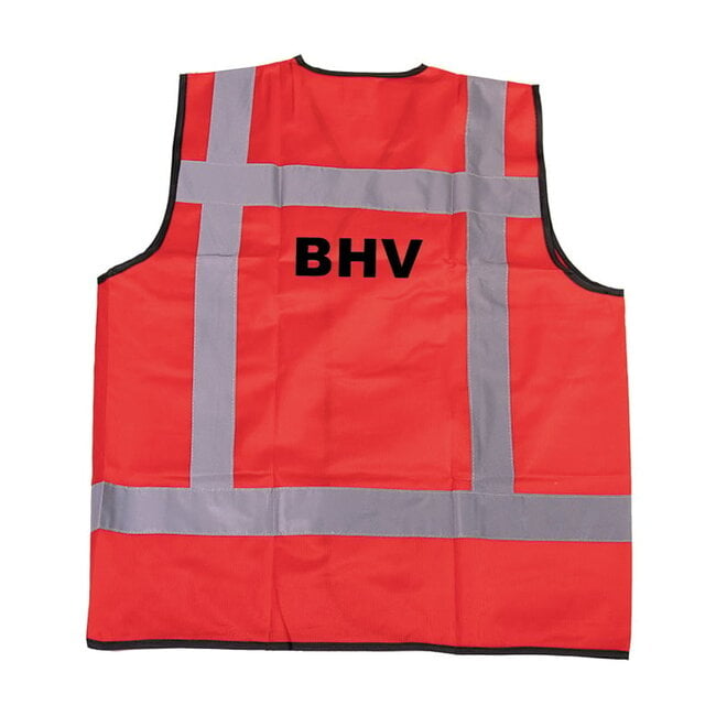 RWS veiligheidsvest BHV rood