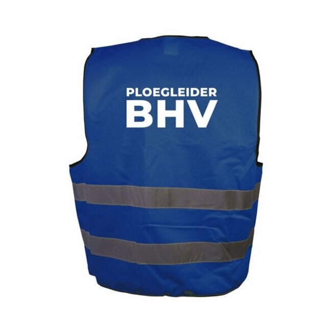 Ploegleider BHV hesje blauw