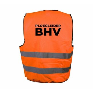 Ploegleider BHV hesje oranje