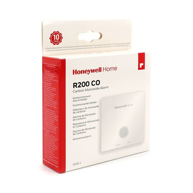 Honeywell Honeywell koolmonoxidemelder R200 CO lithium 10-jaar