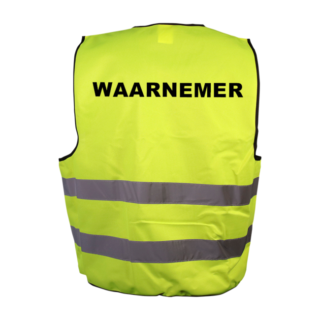 Waarnemer hesje geel