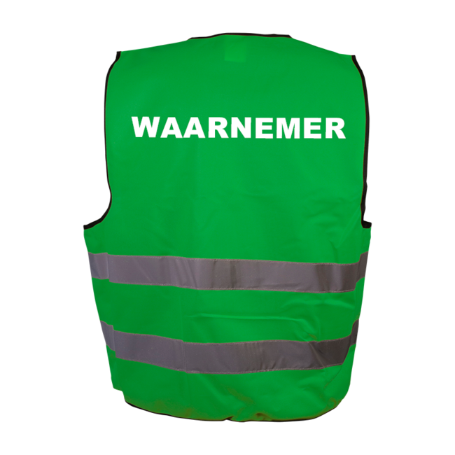 Waarnemer hesje groen