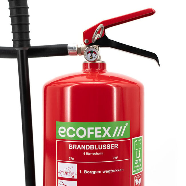 Lithium 6 Liter brandblusser