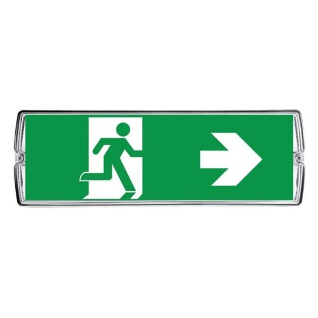 Normlights Normlights Bulkhead Noodverlichting 3W 185 Lm