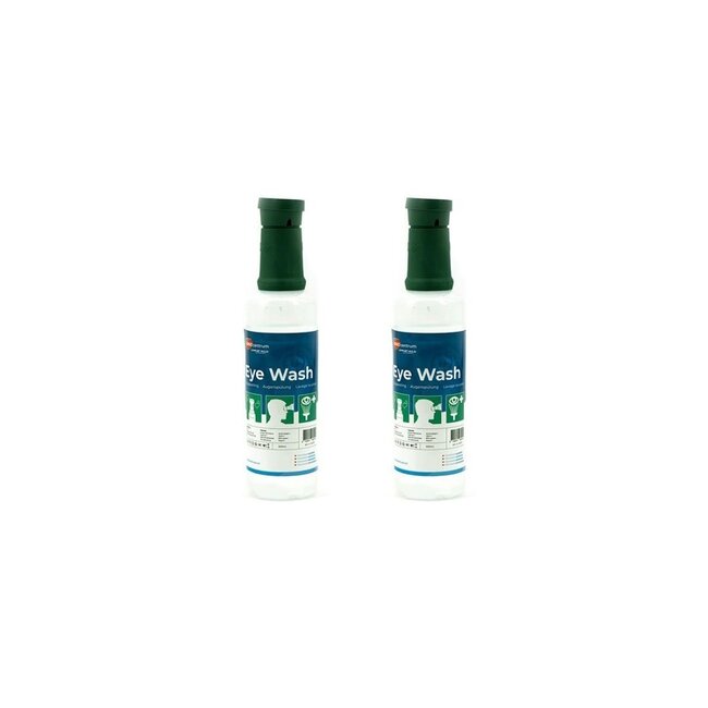 Oogspoelstation incl. 2 x 500 ml oogspoelflessen