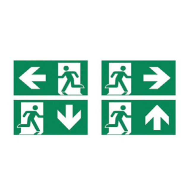 Normlights Onderhangend bord met pictogrammen