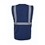 Veiligheidshesje met rits navy