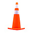 Safenorm 10-Pack Verkeerskegel 70cm Oranje - Soepel