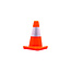 Safenorm 10-Pack Verkeerskegel 30cm Oranje - Soepel