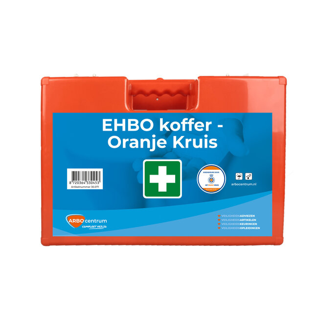 ARBO centrum 3-pack EHBO koffer Oranje Kruis