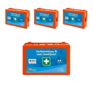 ARBO centrum 3-pack Verbanddoos B voor bedrijf