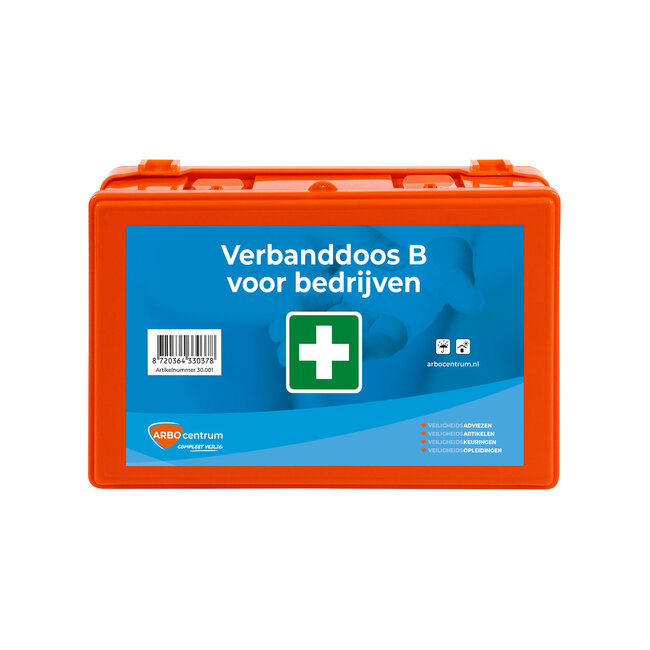 ARBO centrum 3-pack Verbanddoos B voor bedrijf