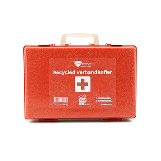 ARBO centrum Recycled verbandkoffer Rood