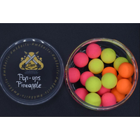 Pineapple mixed fluoro pop-ups