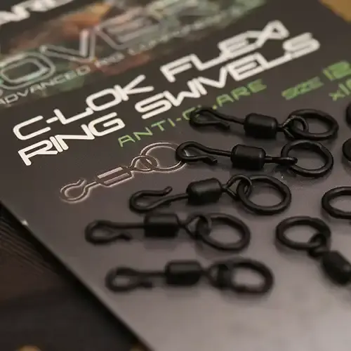 Gardner Tackle Covert C-Lok Flexi ring swivel size 12