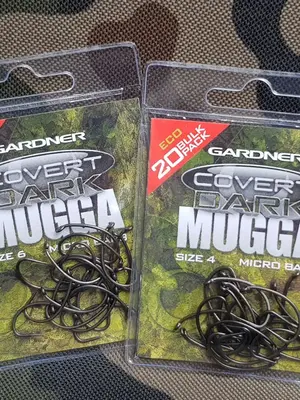 Gardner Tackle Bulkpack Covert Dark Mugga Haken