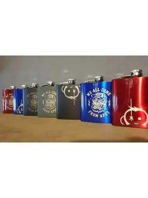 Monkey Climber Flask Rosso monkey bottom