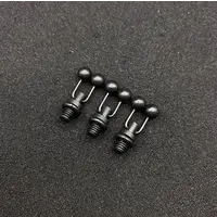 Black stainless steel ball clip M5 thread