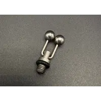 Clip a sfera in acciaio inox filettatura m5