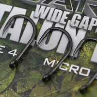 Covert Dark Wide Gape Talon Tip Hooks Barbless