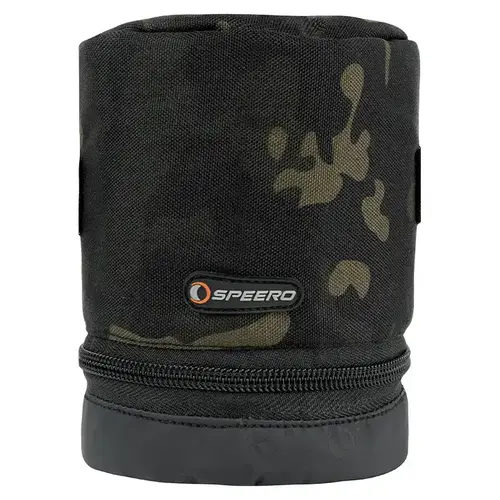 Speero Tackle Black Camo Gas Canister cover