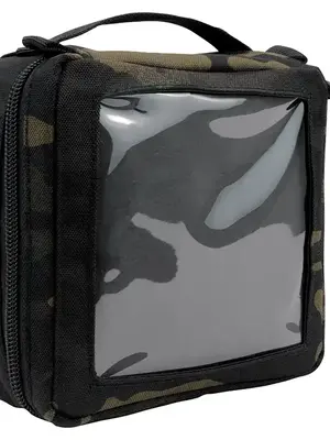 Speero Tackle Black Camo Sacchetto per esche con gancio