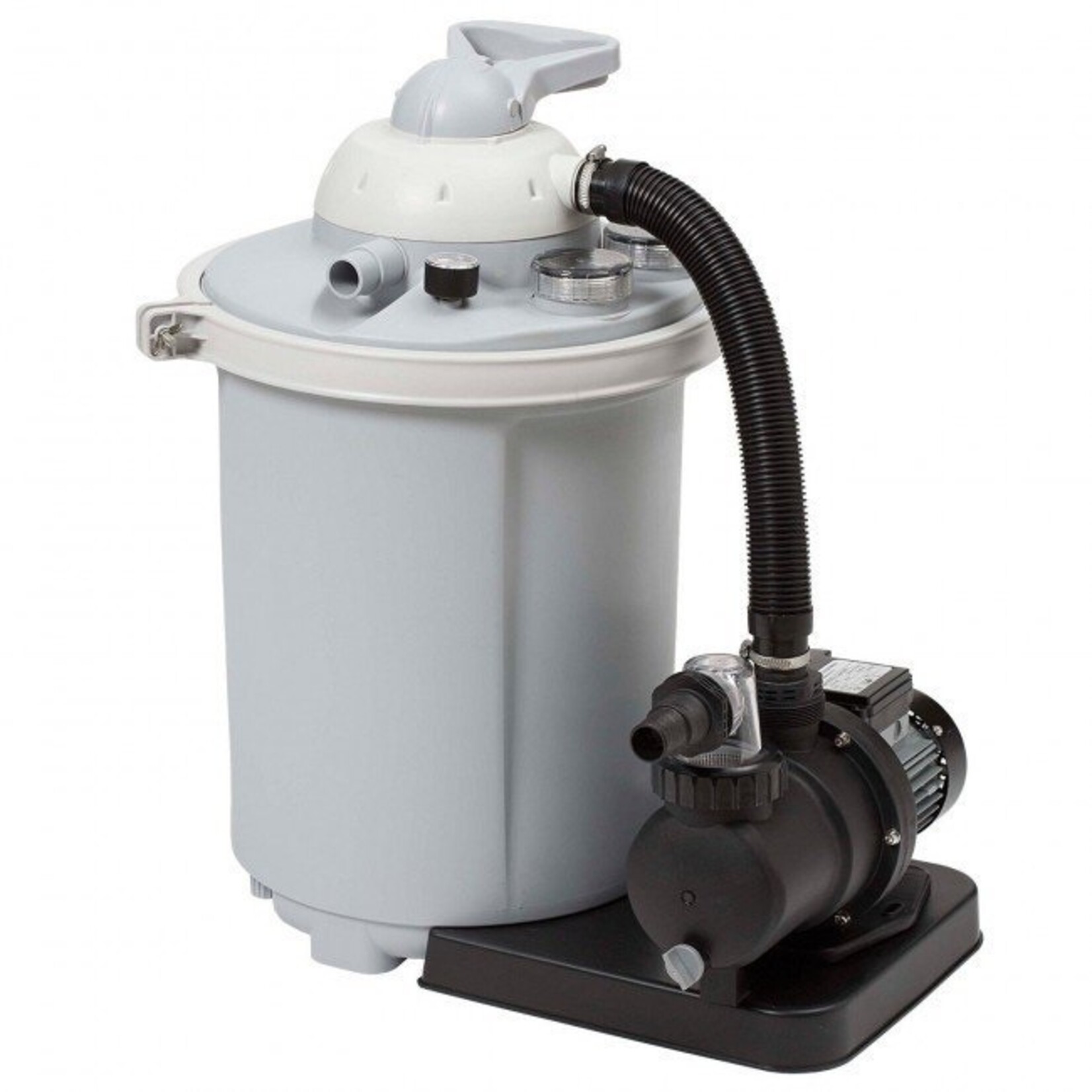 Dok Home - Sand Filter Pump 2050 - Swimming pool - Hose tube - 230V - Gray