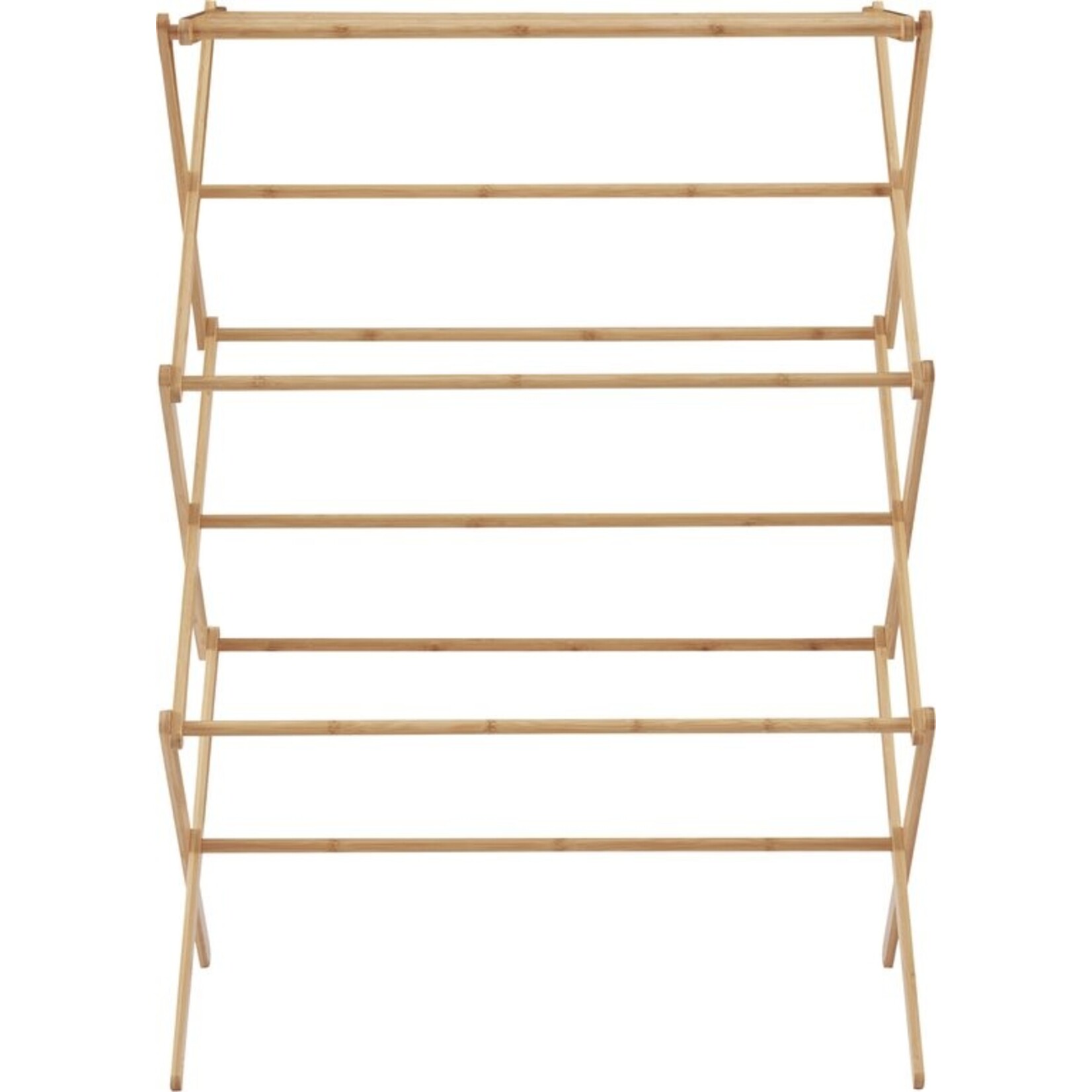 Dok Home Droogrek Grinau inklapbaar 110x57x35.5 cm bamboe