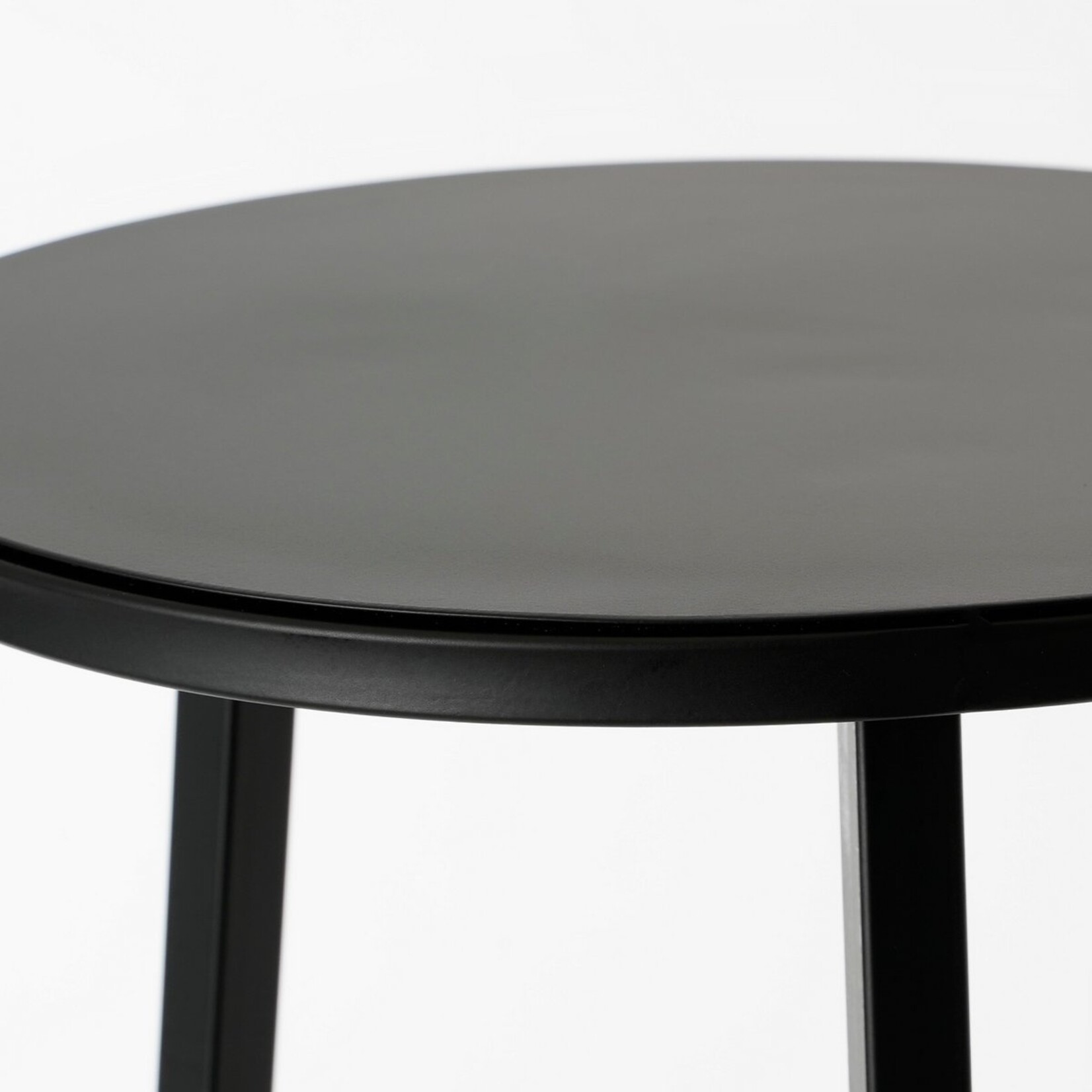 Mica Decorations Plantentafel - H120 x Ø35 cm - Metaal - Zwart