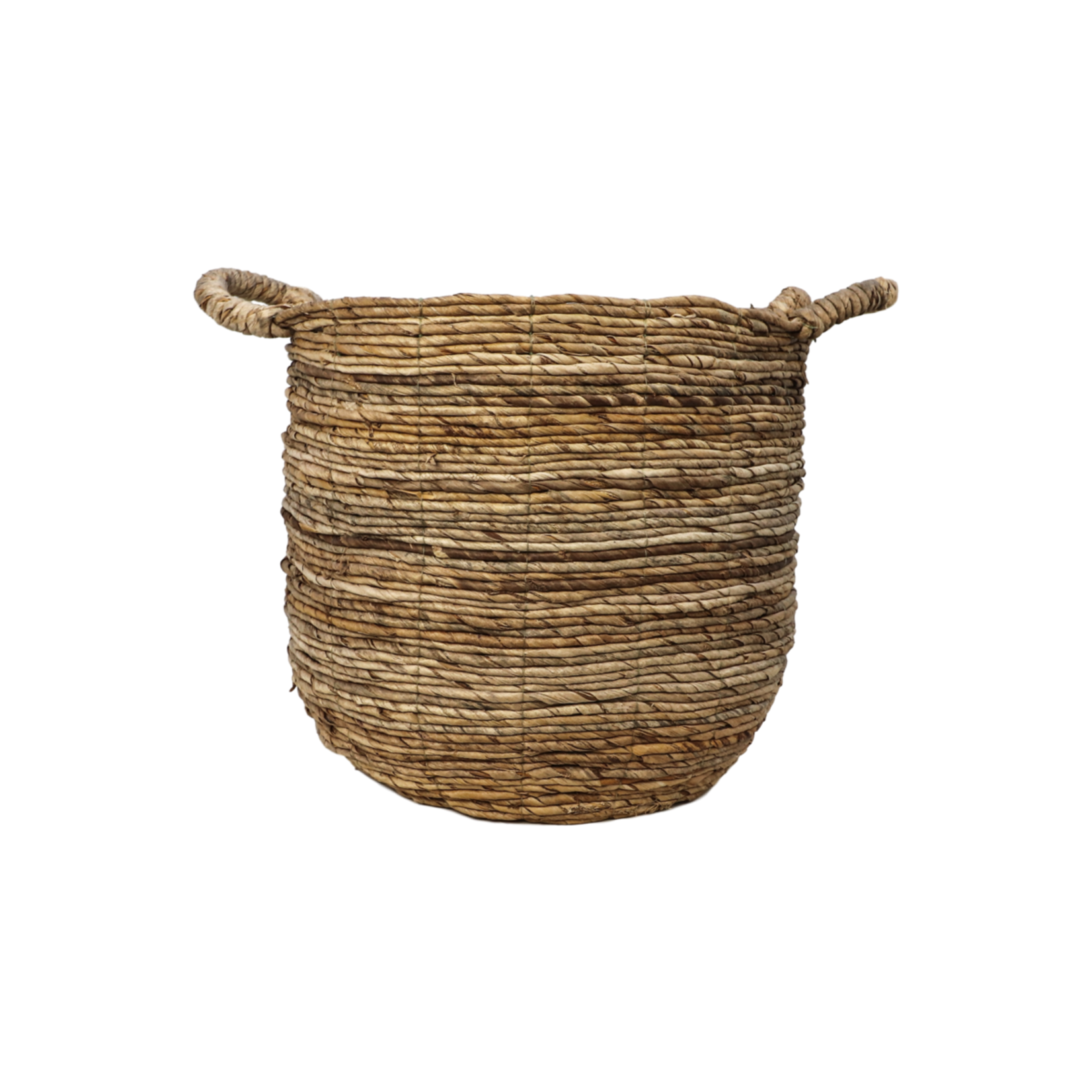 Mica Decorations 2 Delige Opbergmand Set - naturel - bananenblad