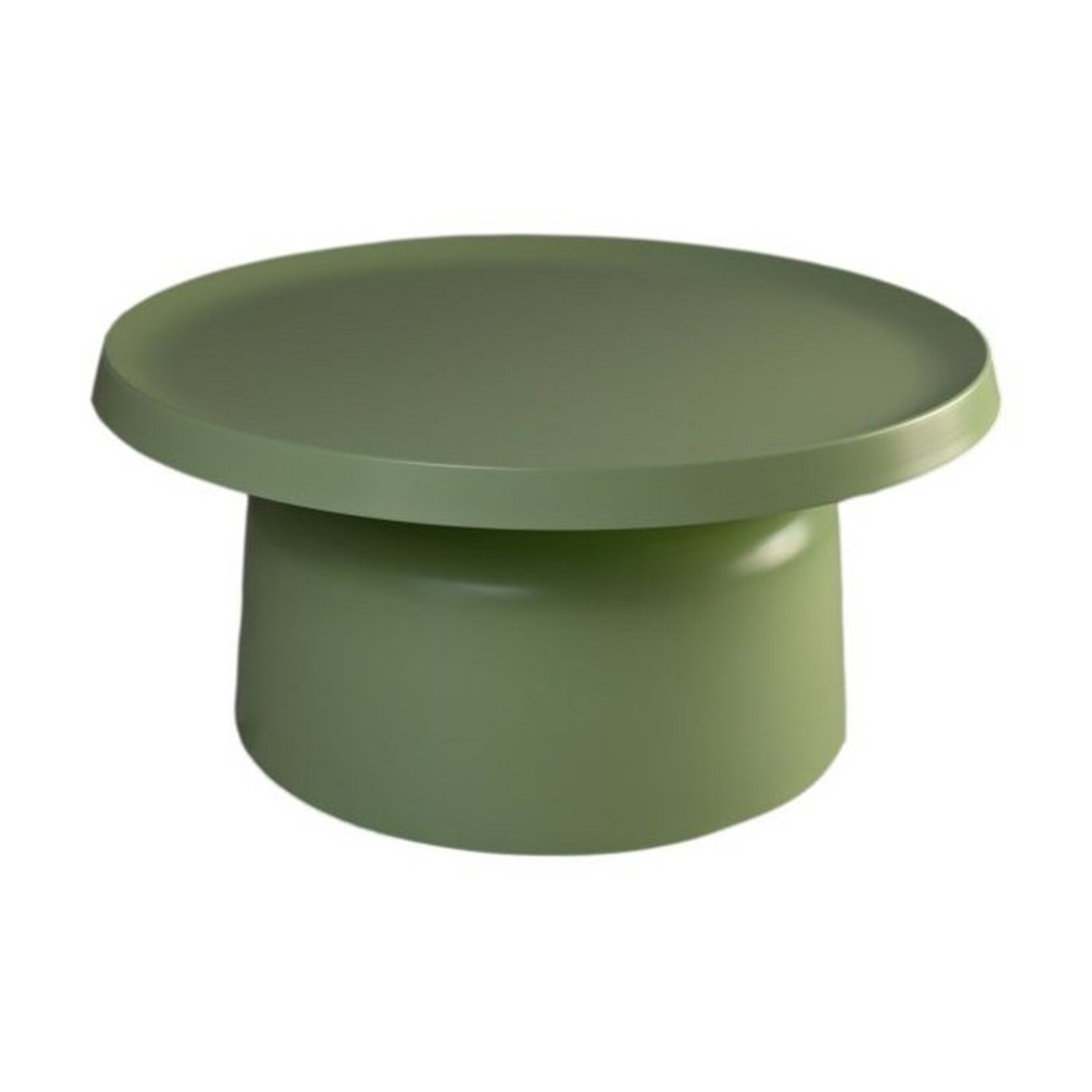 HSM Collection Dok Home Salontafel Mara - 75x75x35 - lichtgroen - Gepoedercoat metaal
