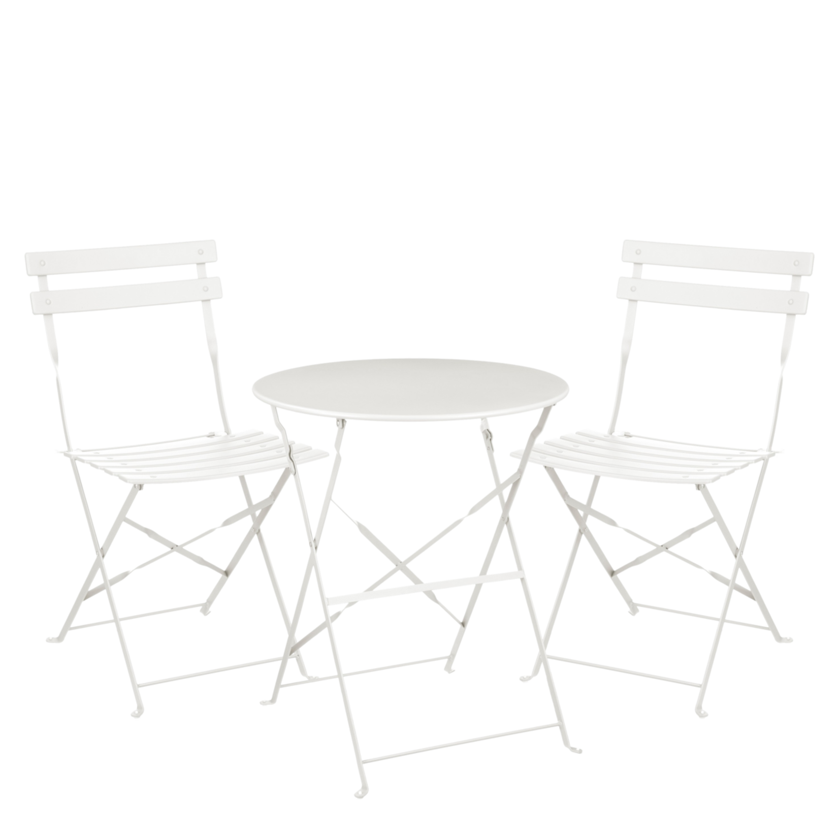 Mica Decorations Laurence Bistroset - Set van 3 - Metaal - Wit