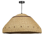 Mica Decorations Joulz Hanglamp - H22 x Ø41 cm - Jute - Lichtbruin