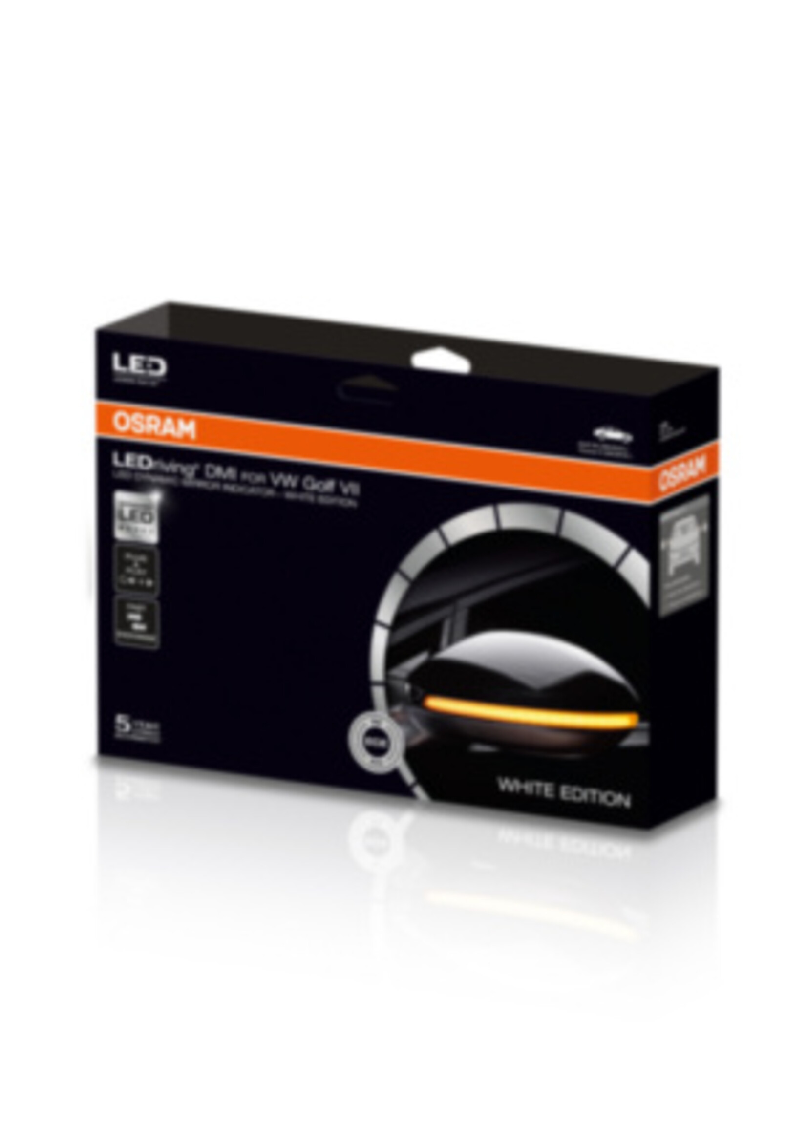 Osram LEDriving® Dynamic Mirror Indicator for VW Golf VII - White Edition