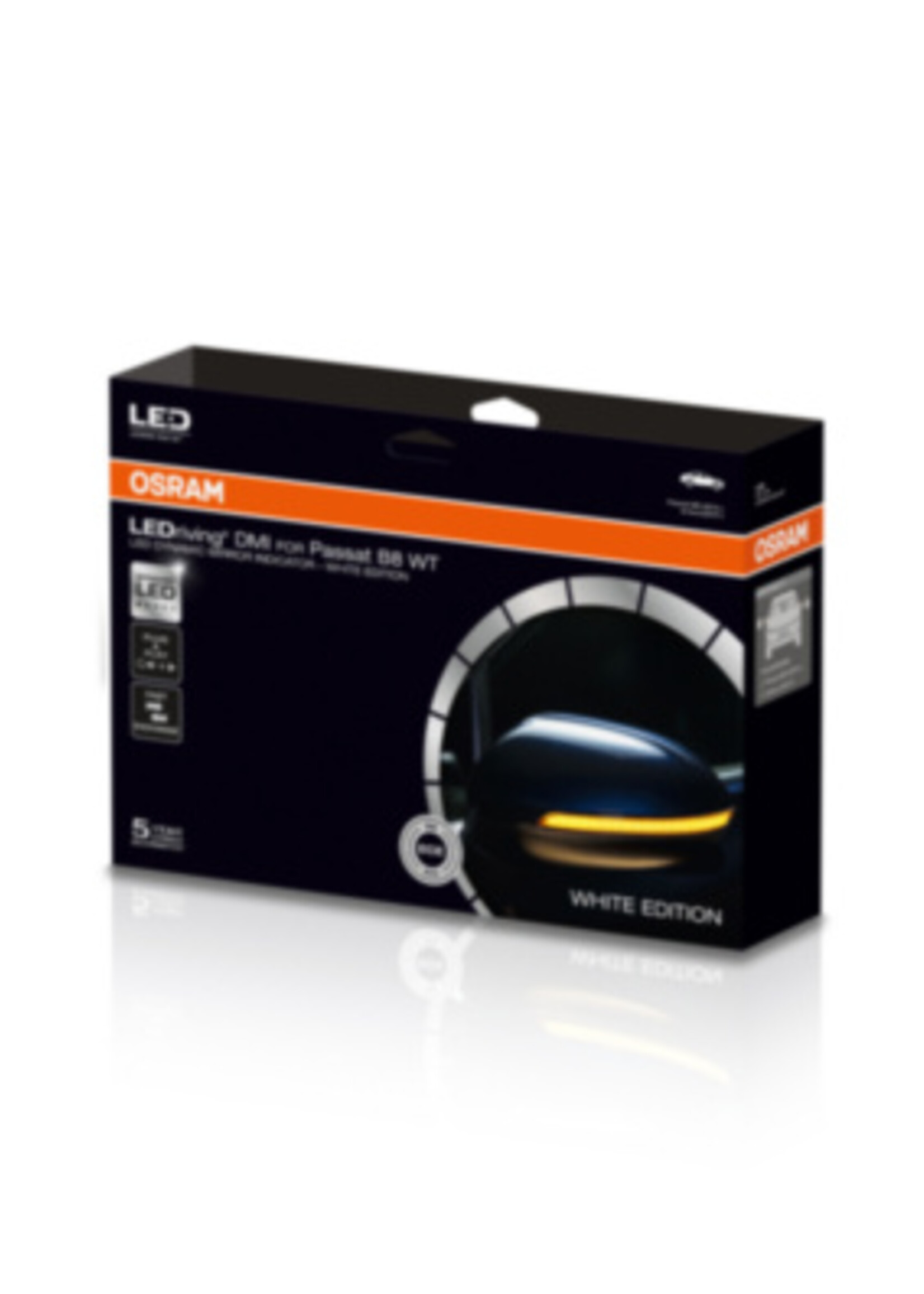 Osram LEDriving® Dynamic Mirror Indicator for VW Passat B8 - White Edition