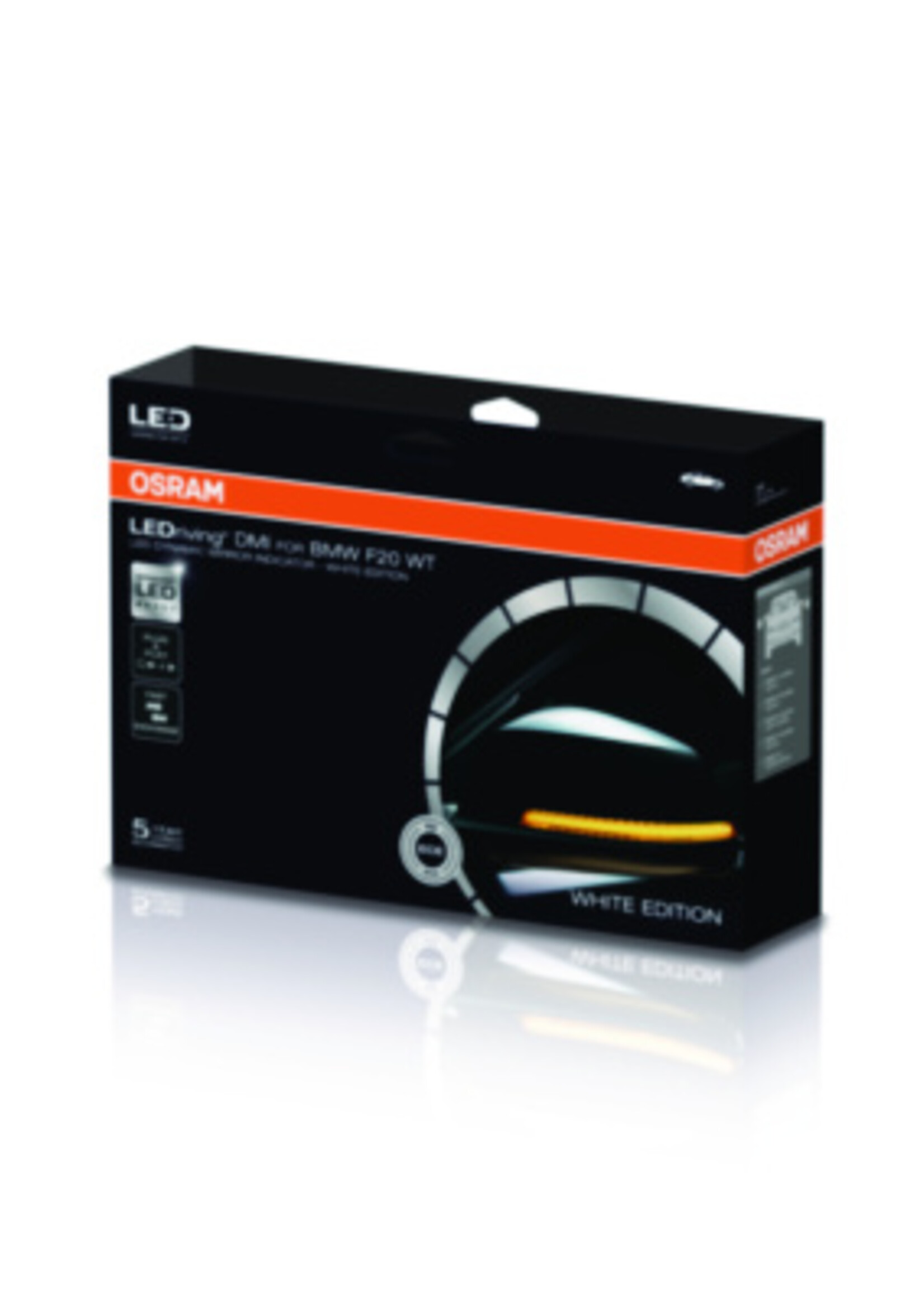 Osram LEDriving® Dynamic Mirror Indicator for BMW serie 1 - White Edition