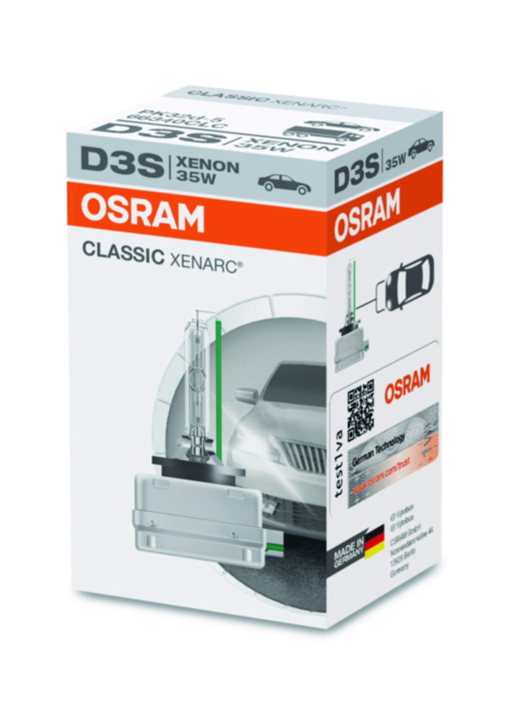 Osram XENARC® CLASSIC D3S