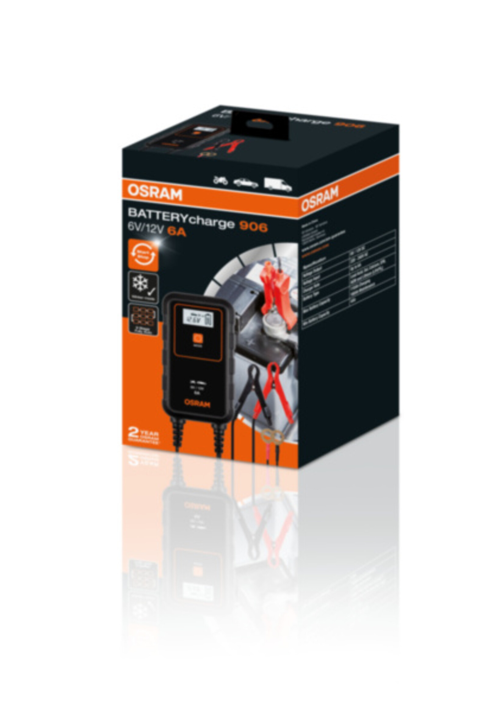 Osram BATTERYcharge 906 6/12V 6A