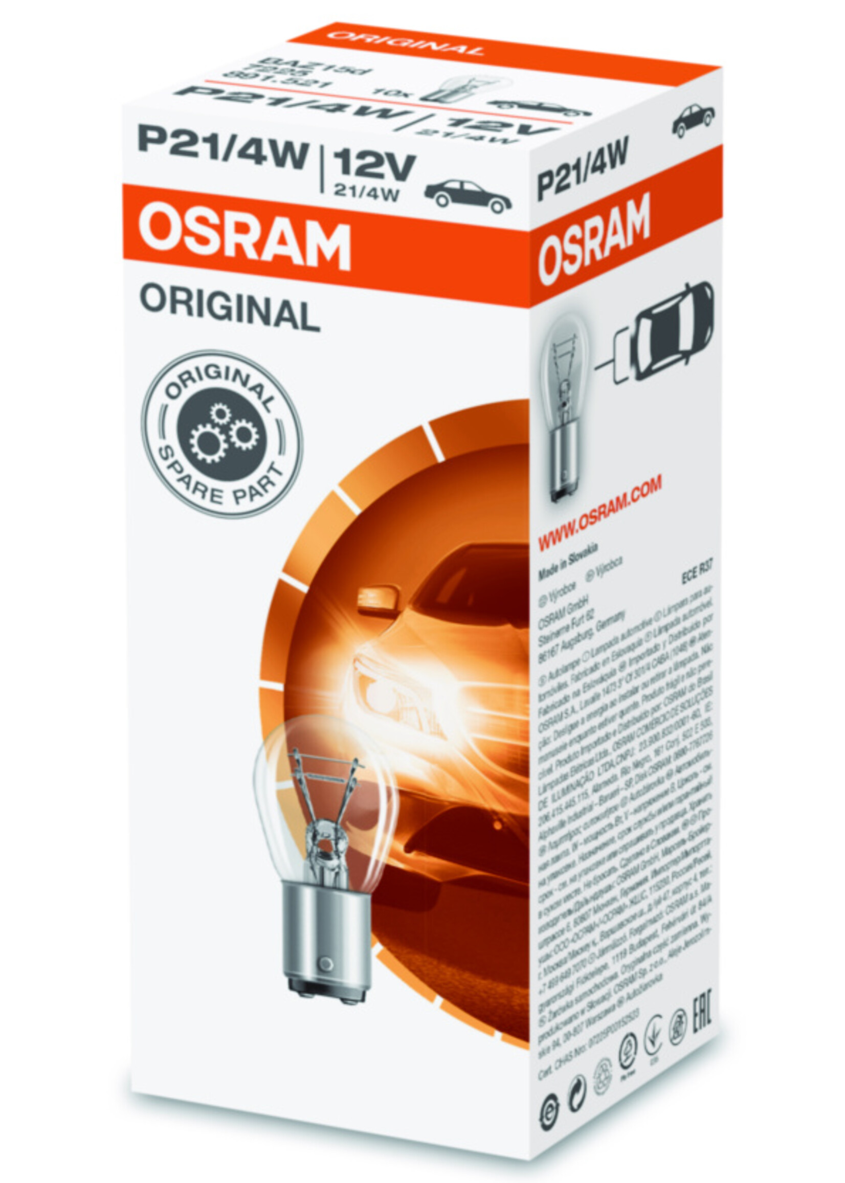 Osram ORIGINAL P21/4W 12V