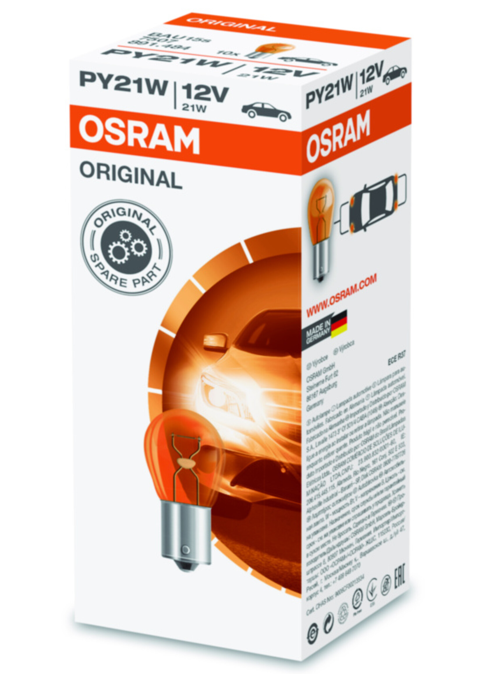 Osram ORIGINAL PY21W 12V