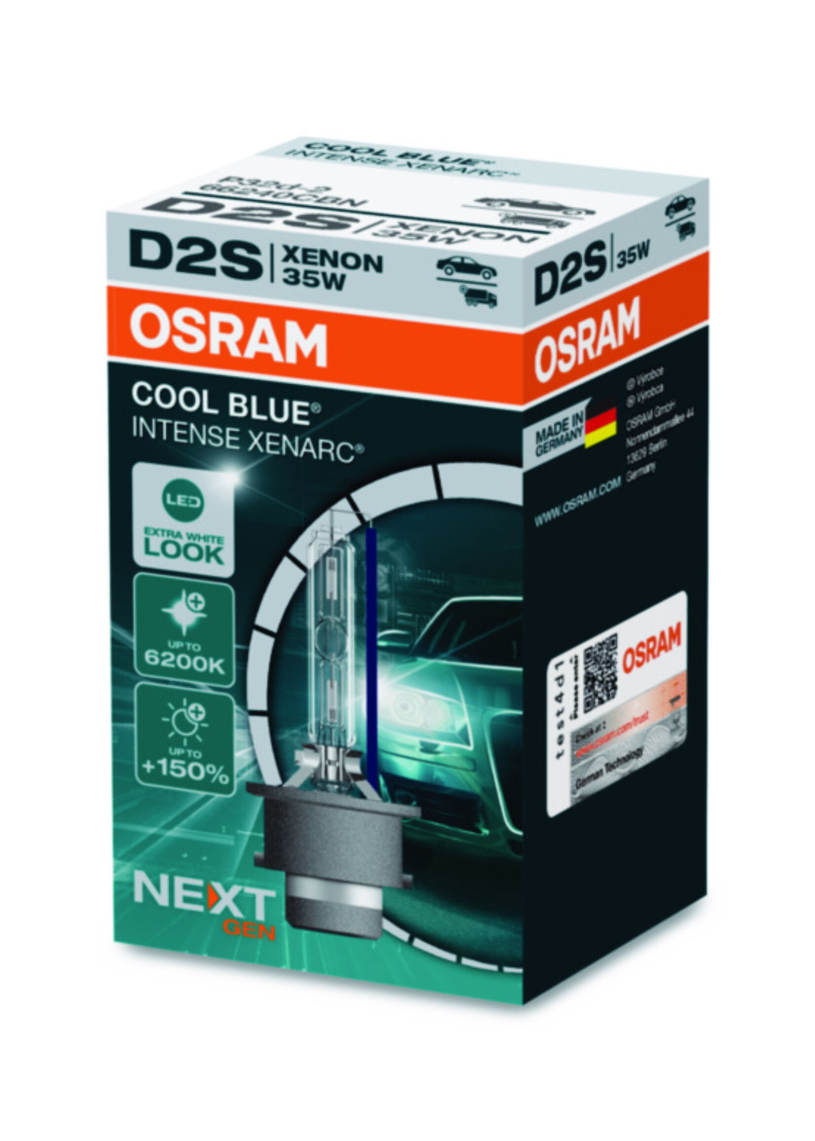 Osram XENARC® COOL BLUE® INTENSE D2S