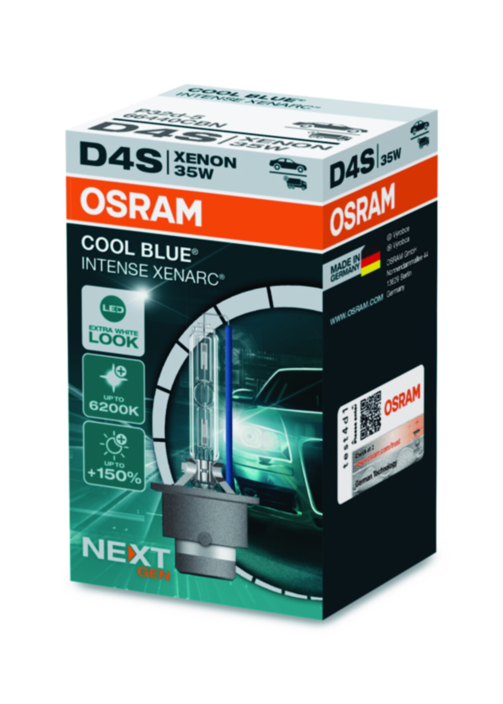 Osram XENARC® COOL BLUE® INTENSE D4S